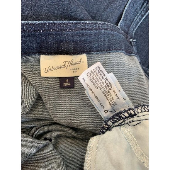 Universial Thread 16 Overalls Romper Blue Jumper - Picture 4 of 4